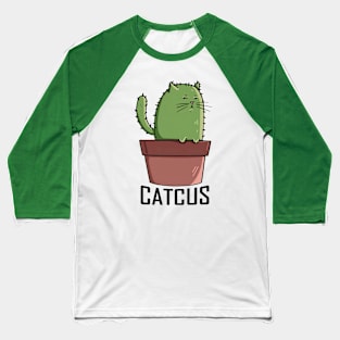 Funny cat puns | Catus Baseball T-Shirt